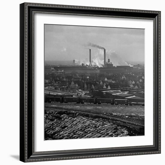 View of Detroit-John Dominis-Framed Photographic Print