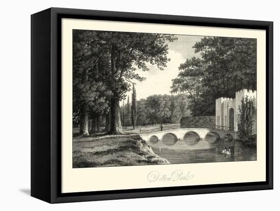View of Ditton Park-James Hakewill-Framed Stretched Canvas