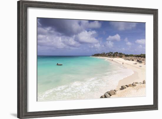 View of Divi Beach, Aruba, Lesser Antilles, Netherlands Antilles, Caribbean, Central America-Jane Sweeney-Framed Photographic Print