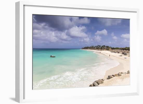 View of Divi Beach, Aruba, Lesser Antilles, Netherlands Antilles, Caribbean, Central America-Jane Sweeney-Framed Photographic Print