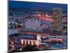 View of Downtown and Union Station from Los Angeles City Hall, Los Angeles, California, USA-Walter Bibikow-Mounted Photographic Print