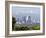 View of Downtown Los Angeles Looking Towards San Bernardino Mountains, California, USA-Ethel Davies-Framed Photographic Print