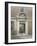 View of Dr Johnson's Door and Staircase, Inner Temple Lane, City of London, 1855-Thomas Hosmer Shepherd-Framed Giclee Print