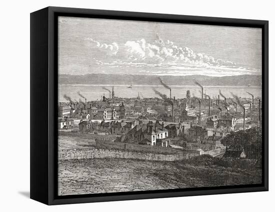 View of Dundee-null-Framed Premier Image Canvas