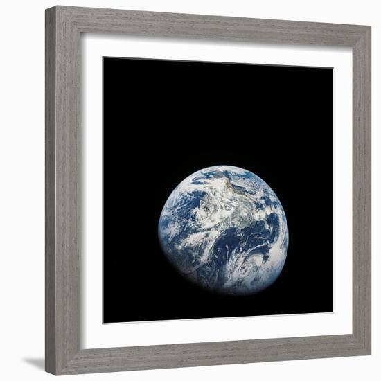 View of Earth Taken from the Aollo 8 Spacecraft-Stocktrek Images-Framed Photographic Print