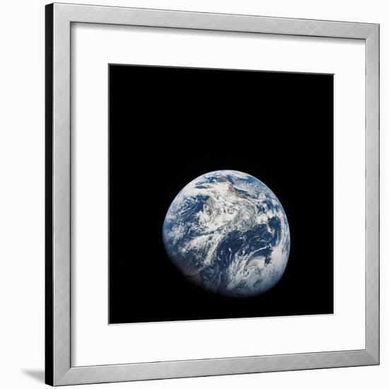 View of Earth Taken from the Aollo 8 Spacecraft-Stocktrek Images-Framed Photographic Print
