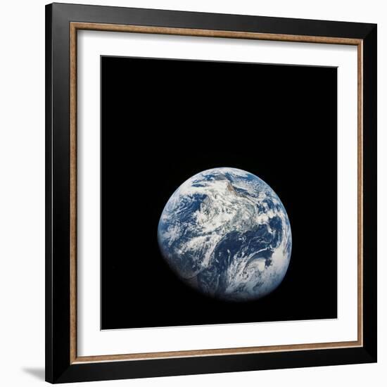 View of Earth Taken from the Aollo 8 Spacecraft-Stocktrek Images-Framed Photographic Print