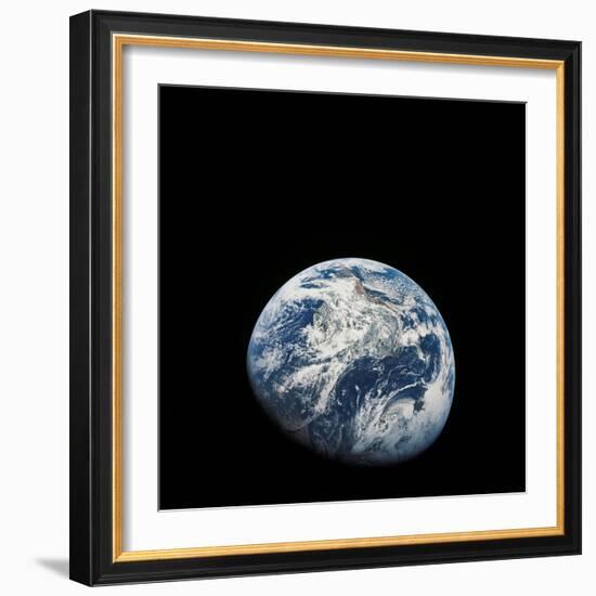 View of Earth Taken from the Aollo 8 Spacecraft-Stocktrek Images-Framed Photographic Print