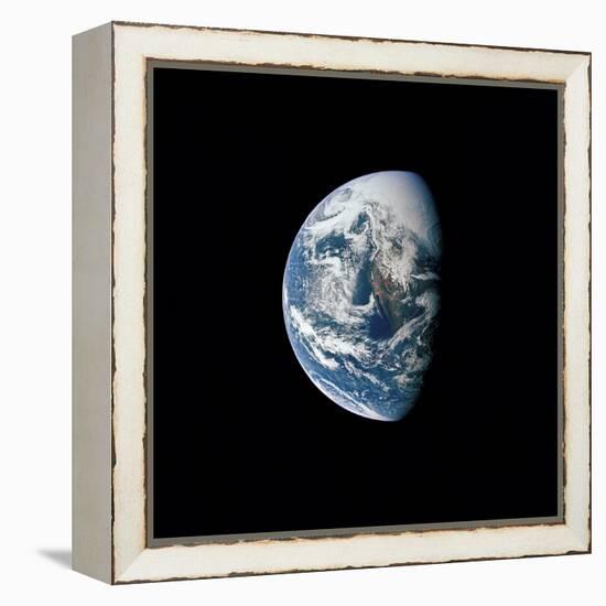 View of Earth Taken from the Apollo 13 Spacecraft-Stocktrek Images-Framed Premier Image Canvas