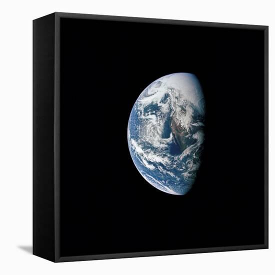 View of Earth Taken from the Apollo 13 Spacecraft-Stocktrek Images-Framed Premier Image Canvas