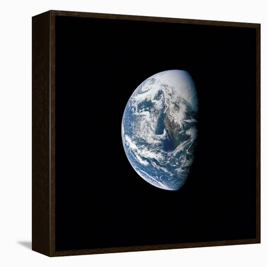 View of Earth Taken from the Apollo 13 Spacecraft-Stocktrek Images-Framed Premier Image Canvas