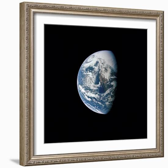 View of Earth Taken from the Apollo 13 Spacecraft-Stocktrek Images-Framed Photographic Print