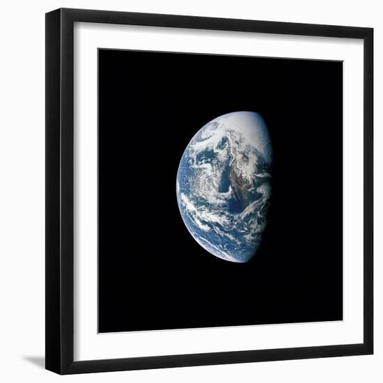 View of Earth Taken from the Apollo 13 Spacecraft-Stocktrek Images-Framed Photographic Print