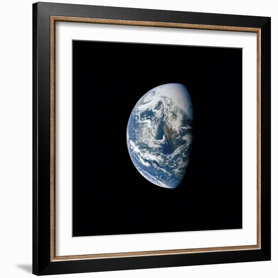 View of Earth Taken from the Apollo 13 Spacecraft-Stocktrek Images-Framed Photographic Print