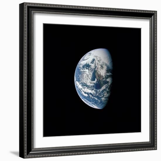 View of Earth Taken from the Apollo 13 Spacecraft-Stocktrek Images-Framed Photographic Print