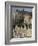 View of Edinburgh Castle from Grassmarket, Edinburgh, Lothian, Scotland, United Kingdom, Europe-Ethel Davies-Framed Photographic Print