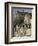 View of Edinburgh Castle from Grassmarket, Edinburgh, Lothian, Scotland, United Kingdom, Europe-Ethel Davies-Framed Photographic Print