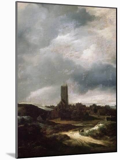 View of Egmond-An-Zee, C1655-Jacob van Ruisdael-Mounted Giclee Print