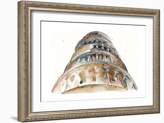 View of Eiffel II-Melissa Wang-Framed Art Print