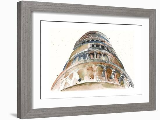 View of Eiffel II-Melissa Wang-Framed Art Print