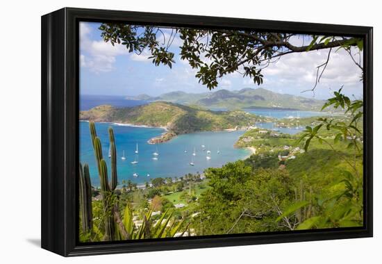 View of English Harbour from Shirley Heights-Frank Fell-Framed Premier Image Canvas