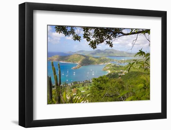 View of English Harbour from Shirley Heights-Frank Fell-Framed Photographic Print