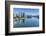 View of False Creek from Cambie Street Bridge and Vancouver skyline, Vancouver, British Columbia, C-Frank Fell-Framed Photographic Print