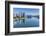 View of False Creek from Cambie Street Bridge and Vancouver skyline, Vancouver, British Columbia, C-Frank Fell-Framed Photographic Print