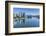 View of False Creek from Cambie Street Bridge and Vancouver skyline, Vancouver, British Columbia, C-Frank Fell-Framed Photographic Print