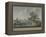 View of Figures Transporting Vegetables Along the Bank of the River Thames, 1787-John the Elder Cleveley-Framed Premier Image Canvas