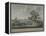 View of Figures Transporting Vegetables Along the Bank of the River Thames, 1787-John the Elder Cleveley-Framed Premier Image Canvas