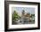 View of Fishing Boats on the Kumai River, Central Kalimantan Province, Borneo, Indonesia-Michael Nolan-Framed Photographic Print