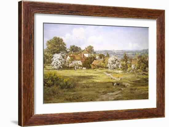 View of Fittleworth, Sussex-Edward Wilkins Waite-Framed Giclee Print