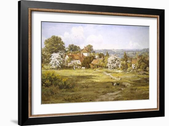 View of Fittleworth, Sussex-Edward Wilkins Waite-Framed Giclee Print