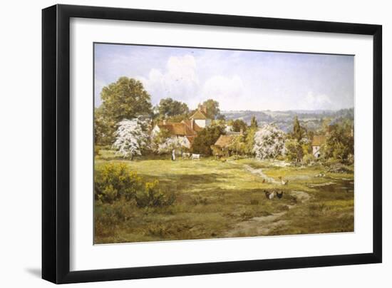 View of Fittleworth, Sussex-Edward Wilkins Waite-Framed Giclee Print