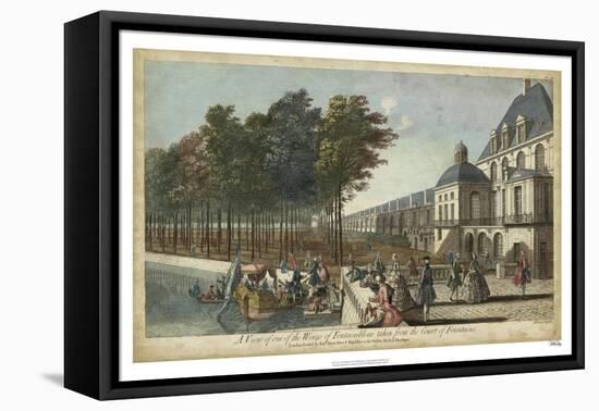 View of Fontainebleau II-I. Tinney-Framed Stretched Canvas