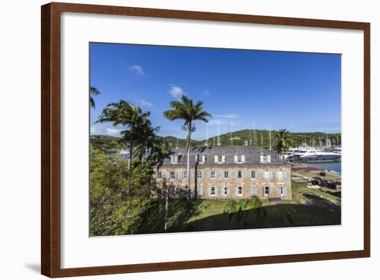 View of Fort James, the Main Historic Building of Antigua-Roberto Moiola-Framed Photographic Print