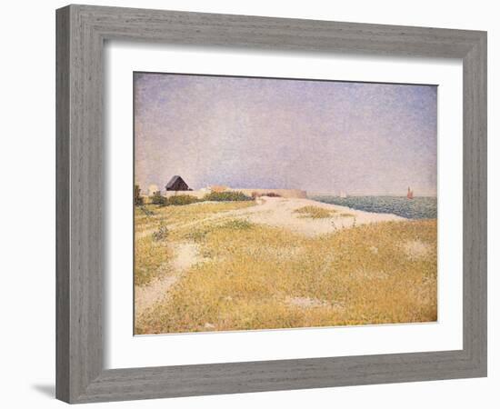 View of Fort Samson, 1885-Georges Seurat-Framed Giclee Print