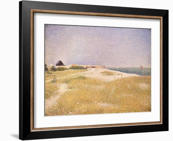 View of Fort Samson, 1885-Georges Seurat-Framed Giclee Print