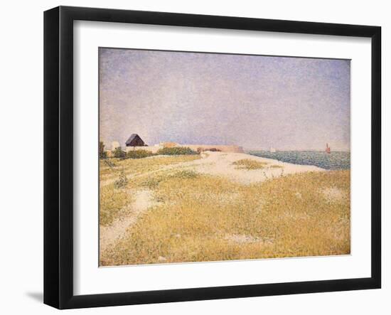 View of Fort Samson, 1885-Georges Seurat-Framed Giclee Print