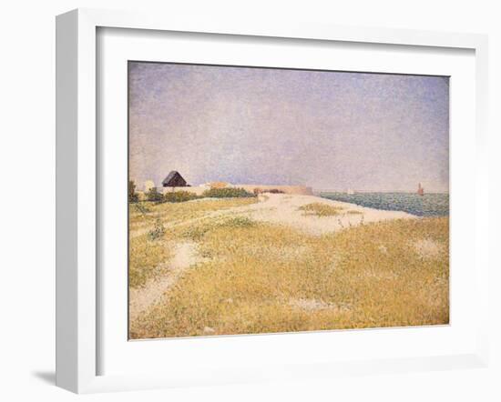 View of Fort Samson, 1885-Georges Seurat-Framed Giclee Print