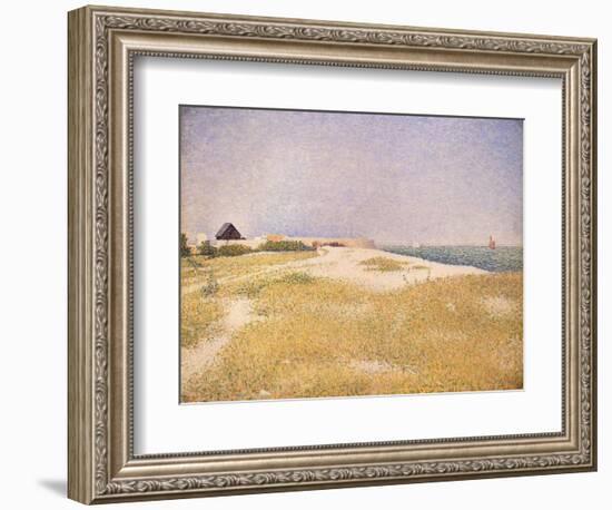 View of Fort Samson, 1885-Georges Seurat-Framed Giclee Print