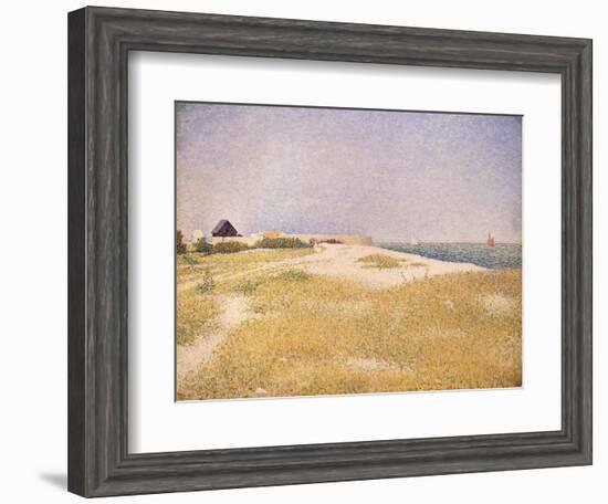 View of Fort Samson, 1885-Georges Seurat-Framed Giclee Print