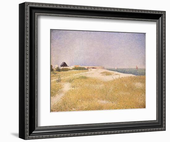 View of Fort Samson, 1885-Georges Seurat-Framed Giclee Print