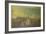 View of Fort William, Calcutta, with the Church of St. Anne in the Foreground-English School-Framed Giclee Print