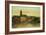 View of Frankfurt Am Main from Sachsenhausen, with the Old Bridge, 1858-Gustave Courbet-Framed Giclee Print