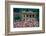 View of full bleachers, full of fans during a professional Baseball Game, Wrigley Field, Illinois-null-Framed Photographic Print