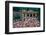 View of full bleachers, full of fans during a professional Baseball Game, Wrigley Field, Illinois-null-Framed Photographic Print