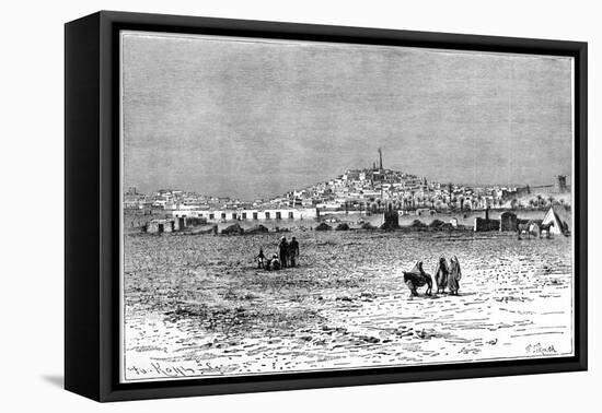 View of Ghardaia, Algeria, C1890-Armand Kohl-Framed Premier Image Canvas