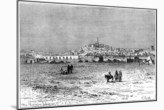 View of Ghardaia, Algeria, C1890-Armand Kohl-Mounted Giclee Print